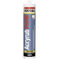 Soudal ACRYRUB PRO W Acrylic Colour Black 9203 310 ml