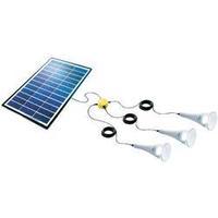 Solar kit with 3 lights, incl. cable Sundaya 3 T-light 180 Kit 350069 Power 9 Wp