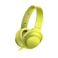 sony mdr 100aap lime yellow