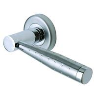 Sorrento Roda Lever on Rose Pair - Apollo Split Finish