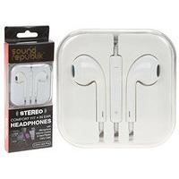 Sound Republik Comfort Fit In-ear Headphones White Earphones 3.5mm Audio Jack