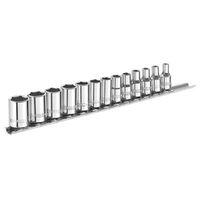 Socket Set of 13 Metric 1/4in Drive