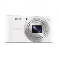 Sony DSC-WX350 Camera White 18.2MP 20xZoom 3.0LCD FHD WiFi