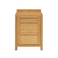 Sonoma Light 70cm Kitchen 3-Drawer Base Unit