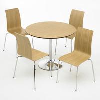 Soho Dining Set Oak