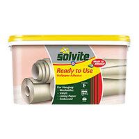 solvite all purpose ready mixed wallpaper adhesive 5 roll