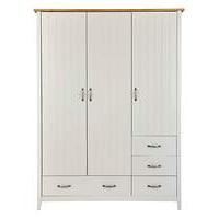 Somerset 3 Door 4 Drawer Wardrobe