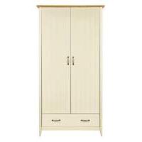 Somerset 2 Door 1 Drawer Wardrobe