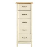 Somerset 5 Drawer Narrow Chest