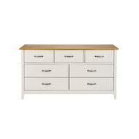Somerset 3+4 Drawer Wide Chest