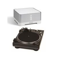 sonos connectamp wireless amp with dual mtr 40 profi usb turntable