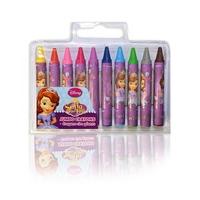 Sofia The First 10 Pack Jumbo Crayons