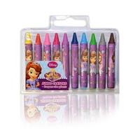 sofia the first 10 pack jumbo crayons