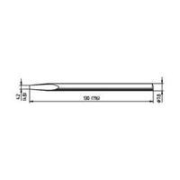 Soldering tip Chisel-shaped, ERSADUR Ersa 082KD Tip size 4.8 mm Content 1 pc(s)