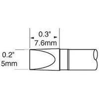 Soldering tip Chisel-shaped OKI by Metcal SCP-CH50 Tip size 5 mm Tip length 7.6 mm Content 1 pc(s)