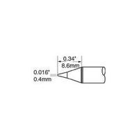 soldering tip tapered oki by metcal sfp cn04 tip size 04 mm tip length ...