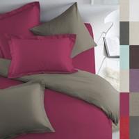 Soft Two-Tone Reversible Cotton Pillowcase