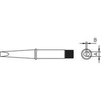 soldering tip chisel shaped straight weller ct6 d8 tip size 5 mm conte ...