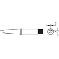 soldering tip chisel shaped straight weller ct6 c8 tip size 32 mm cont ...