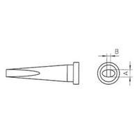 Soldering tip Chisel-shaped, long Weller LT-M Tip size 3.2 mm Content 1 pc(s)