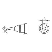 Soldering tip Round, bent Weller LT-1X Tip size 0.4 mm Content 1 pc(s)