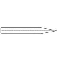 Soldering tip Chisel-shaped, straight Weller T0054310500 Tip size 6.3 mm Content 1 pc(s)