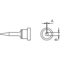 soldering tip round long weller lt 1s tip size 02 mm content 1 pcs