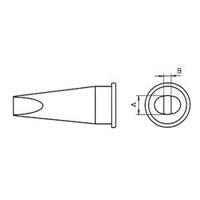 Soldering tip Chisel-shaped, straight Weller LHT-C Tip size 3.2 mm Content 1 pc(s)