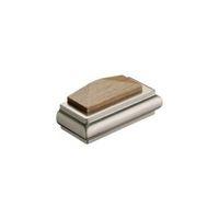 Solo Oak & Nickel Half Newel Cap (L)110mm (H)41mm (W)49mm