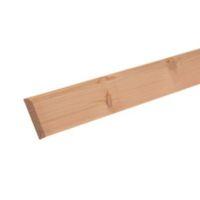 Softwood Mouldings Smooth Skirting (T)12mm (W)94mm (L)3000mm Pack of 1