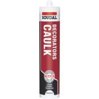 Soudal 380ml Magnolia Decorators Caulk