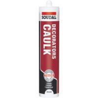 Soudal 380ml Brown Decorators Caulk