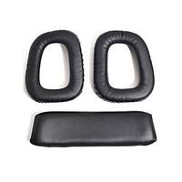 Soft Replacement Ear Pads Cushions Headband Cushion for Logitech G35 G930 G430 F450 Headphones