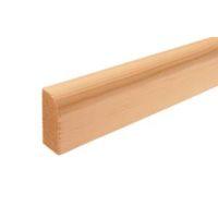 Softwood Mouldings Smooth Architrave (T)15mm (W)44mm (L)2100mm Pack of 1