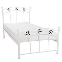 Soccer White Bed Frame - Small Single