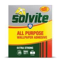solvite all purpose wallpaper adhesive 1140kg