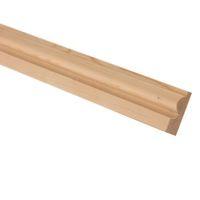 Softwood Mouldings Smooth Architrave (T)15mm (W)58mm (L)2100mm Pack of 5