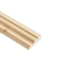 Softwood Mouldings Smooth Architrave (T)12mm (W)69mm (L)2100mm Pack of 5