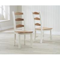Somerset Cream Dining Chairs (Pair)