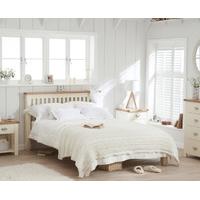 Somerset Oak and Cream Single Bed