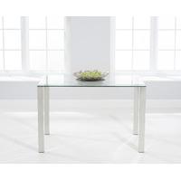 Sophie 120cm Glass Dining Table