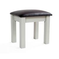 somerset grey dressing table stool