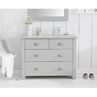 somerset grey 2 over 2 drawer chest