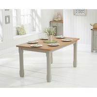 somerset 150cm oak and grey dining table