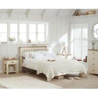 Somerset Oak and Cream King Size Bed