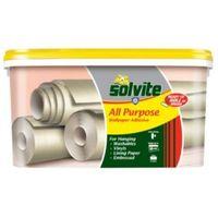 Solvite All Purpose Ready to Roll Wallpaper Adhesive 9kg