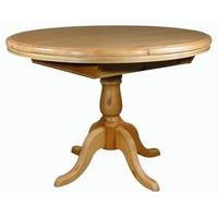 Sorrento Single Pedestal Dining Table - Extendable 107cm - 147cm