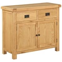 somerset oak sideboard 2 door 2 drawer