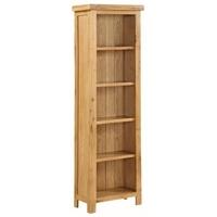 Somerset Oak Tall Slim Bookcase