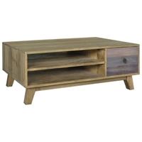 Sorrento Reclaimed Pine Coffee Table with Drawer